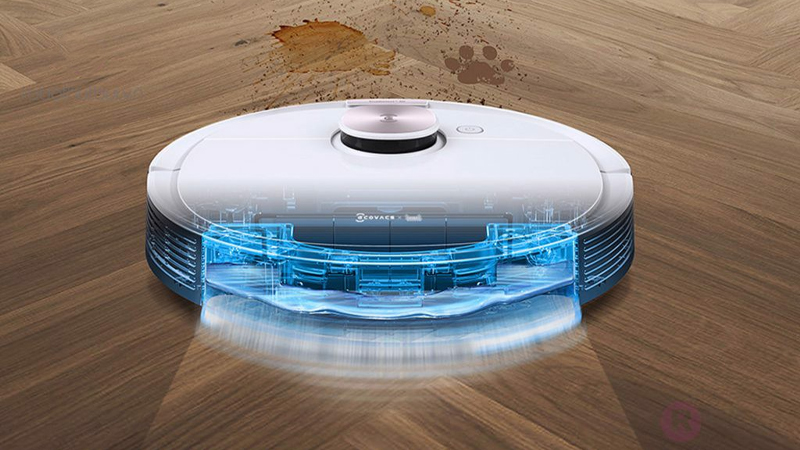 Khả năng h&uacute;t bụi của robot h&uacute;t bụi th&ocirc;ng minh Ecovacs